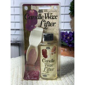 Goo Gone Candle Wax Lifter Cleaner & Scraping Tool 2oz Works on Tablecloths